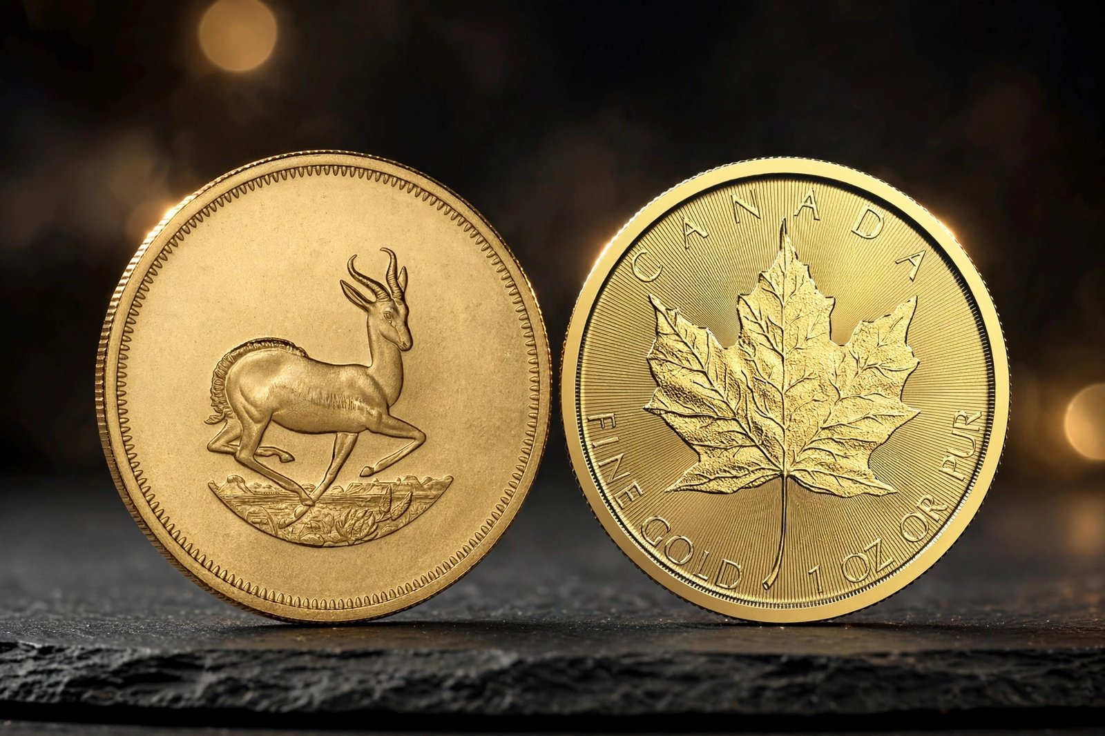 Krügerrand oder Maple Leaf? Der Münzvergleich