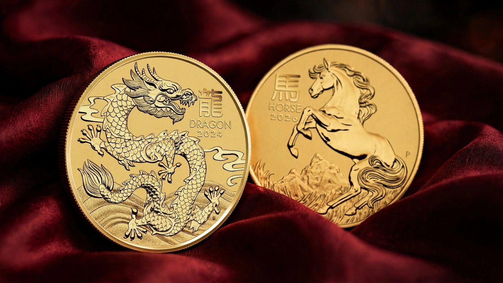 Lunar Goldmünze: Serie, Drache & Sammlerwert