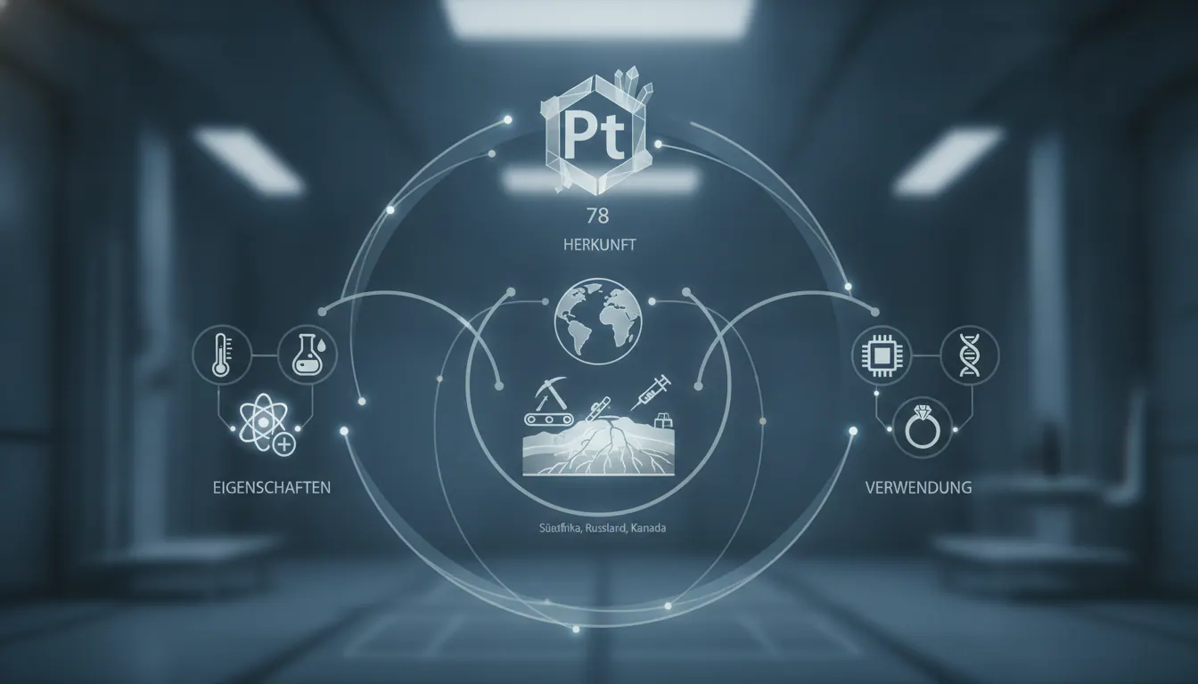 Was ist Platin? Eigenschaften, Herkunft und Verwendung