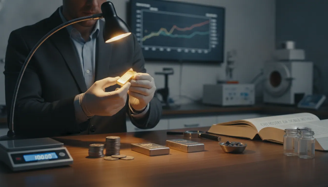 Edelmetalle bewerten: Wert von Gold, Silber, Platin und Palladium richtig ermitteln