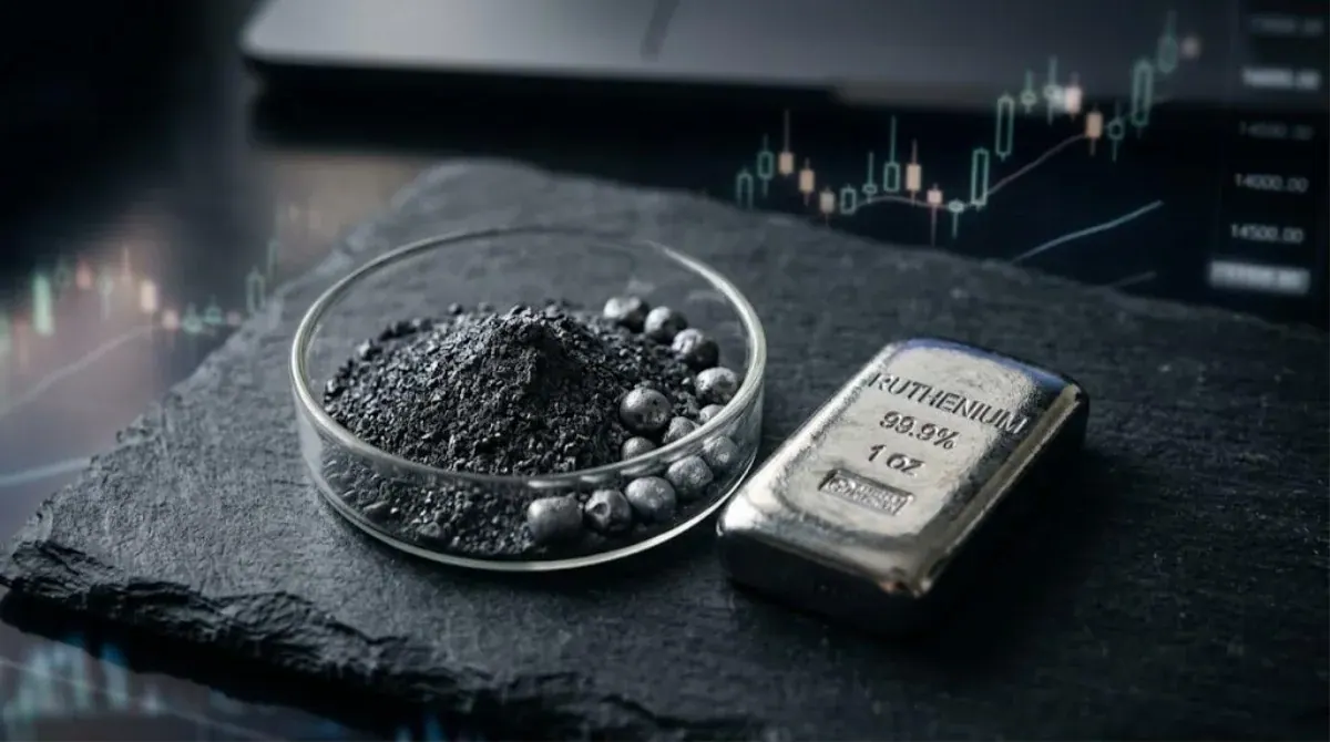 Ruthenium im Depot: Welche Rolle das Metall in einer Edelmetallstrategie spielt