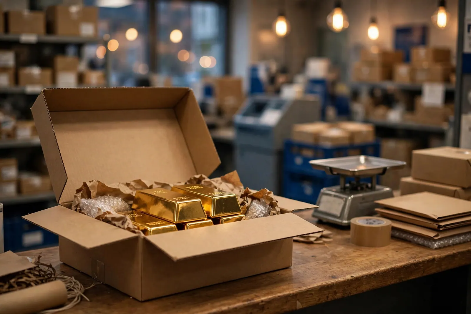 Gold bei der Post kaufen: Was wirklich möglich ist (2026)