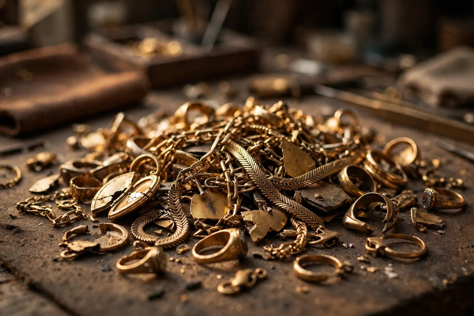 Altgold und Bruchgold bewerten: Was Ihr Gold wirklich wert ist