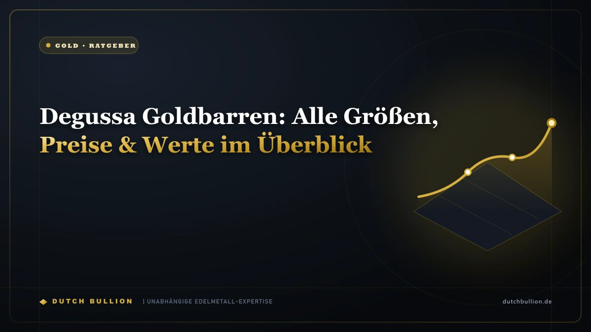 Degussa Goldbarren: Alle Größen, Preise & Werte im Überblick