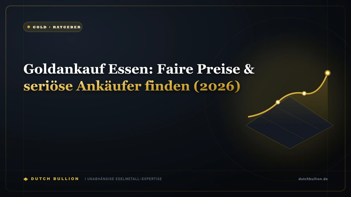 Goldankauf Essen: Faire Preise & seriöse Ankäufer finden (2026)