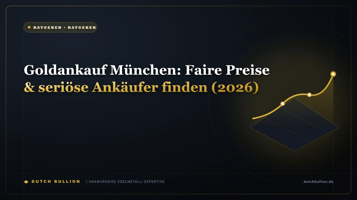 Goldankauf München: Faire Preise & seriöse Ankäufer finden (2026)