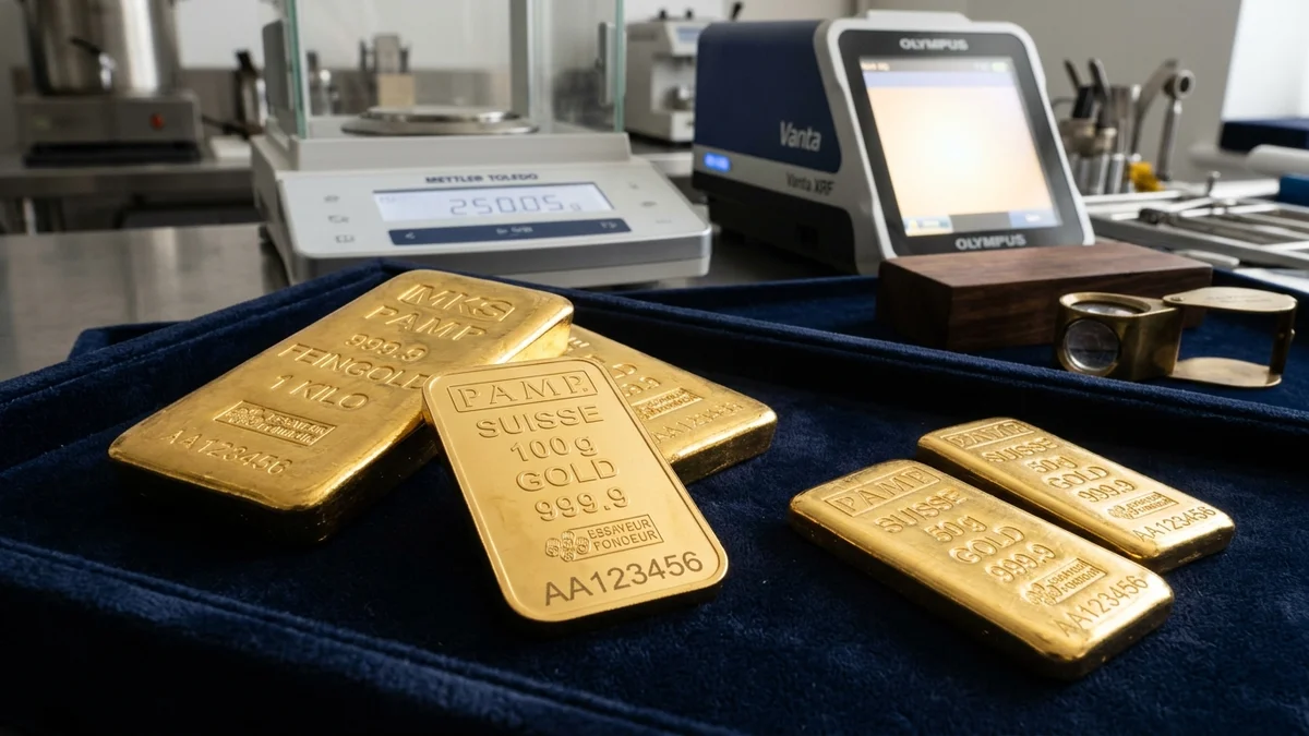 Goldbarren ohne Zertifikat verkaufen: So gelingt der Ankauf bei der Scheideanstalt