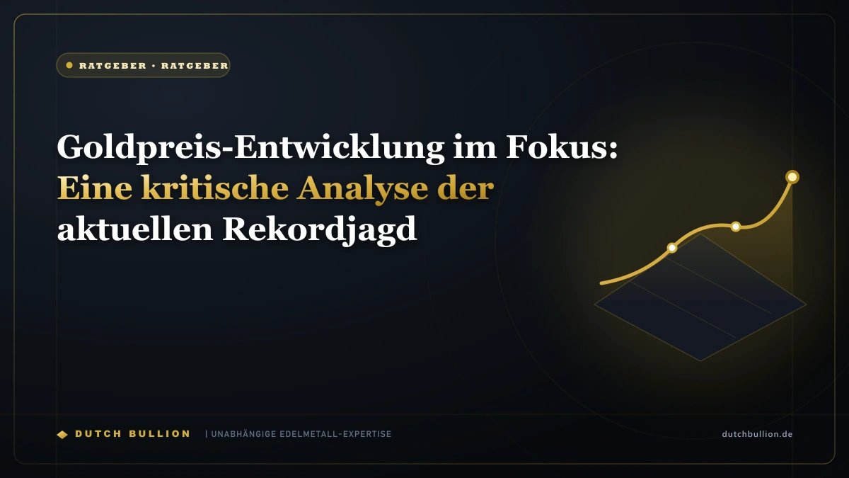 Goldpreis-Entwicklung im Fokus: Eine kritische Analyse der aktuellen Rekordjagd