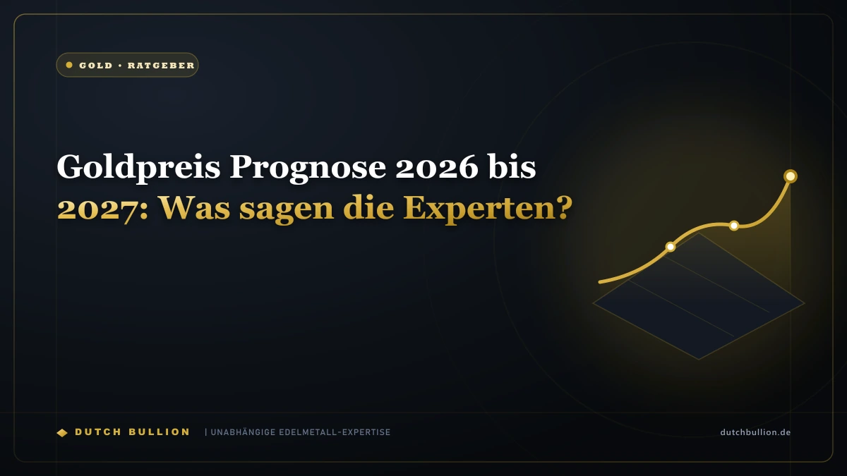 Goldpreis Prognose 2026 bis 2027: Was sagen die Experten?