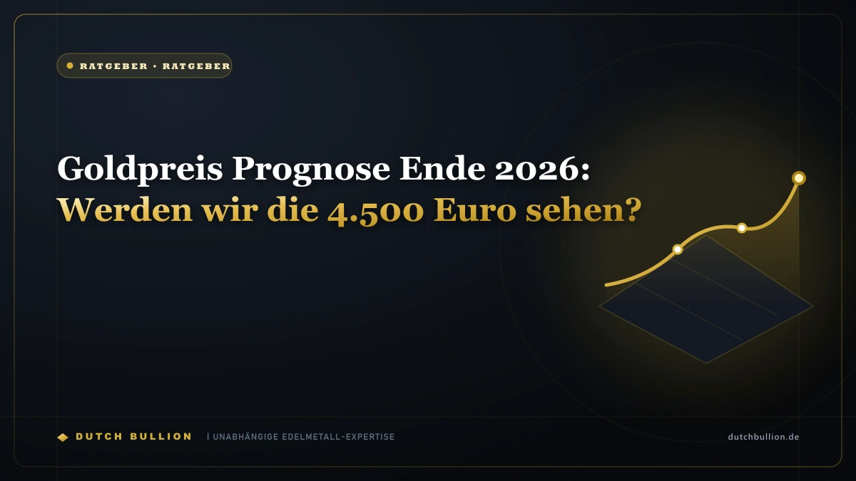 Goldpreis Prognose Ende 2026: Werden wir die 4.500 Euro sehen?