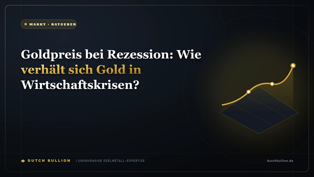 Goldpreis bei Rezession: Wie verhält sich Gold in Wirtschaftskrisen?