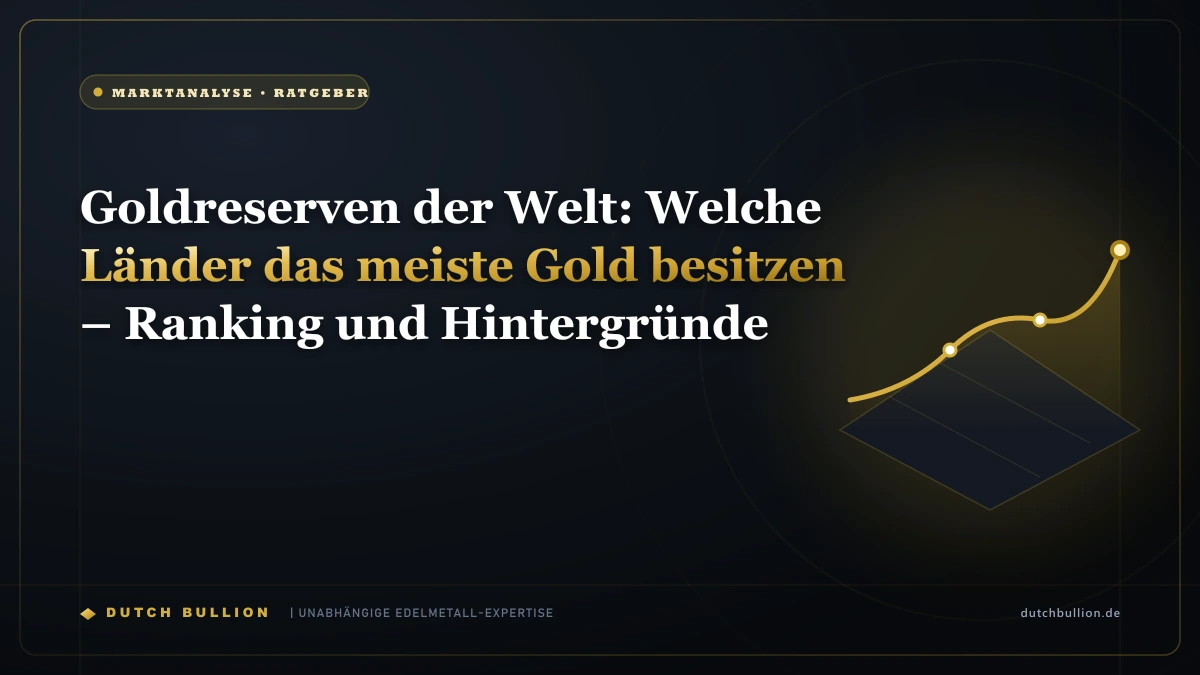 Goldreserven der Welt: Welche Länder das meiste Gold besitzen – Ranking und Hintergründe
