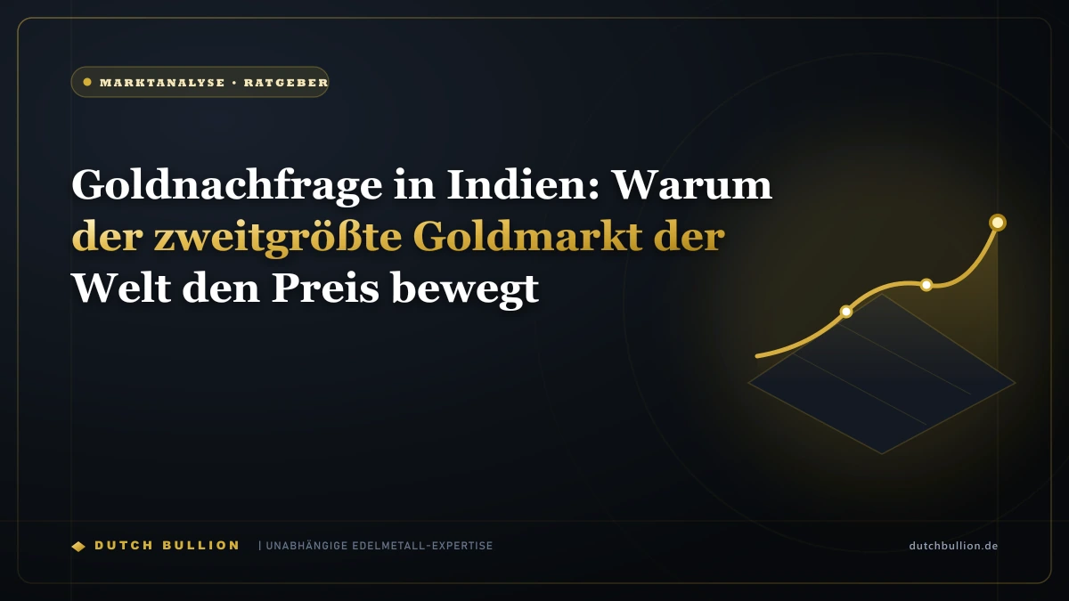 Goldnachfrage in Indien: Warum der zweitgrößte Goldmarkt der Welt den Preis bewegt