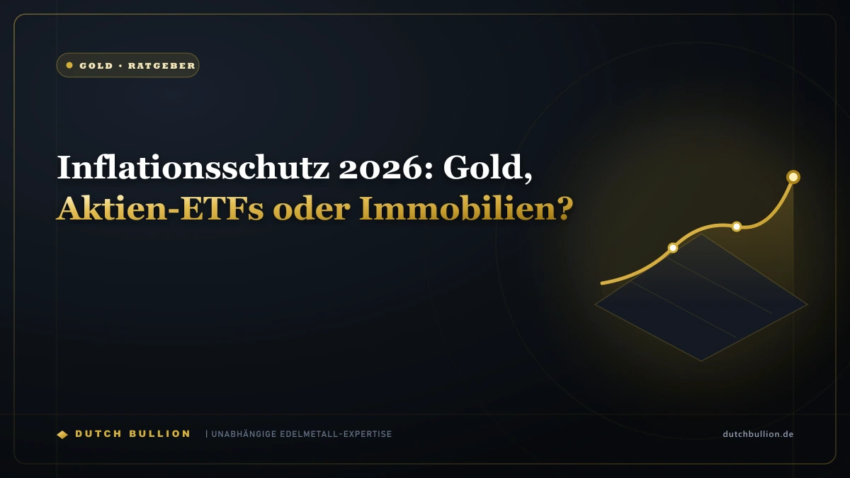 Inflationsschutz 2026: Gold, Aktien-ETFs oder Immobilien?
