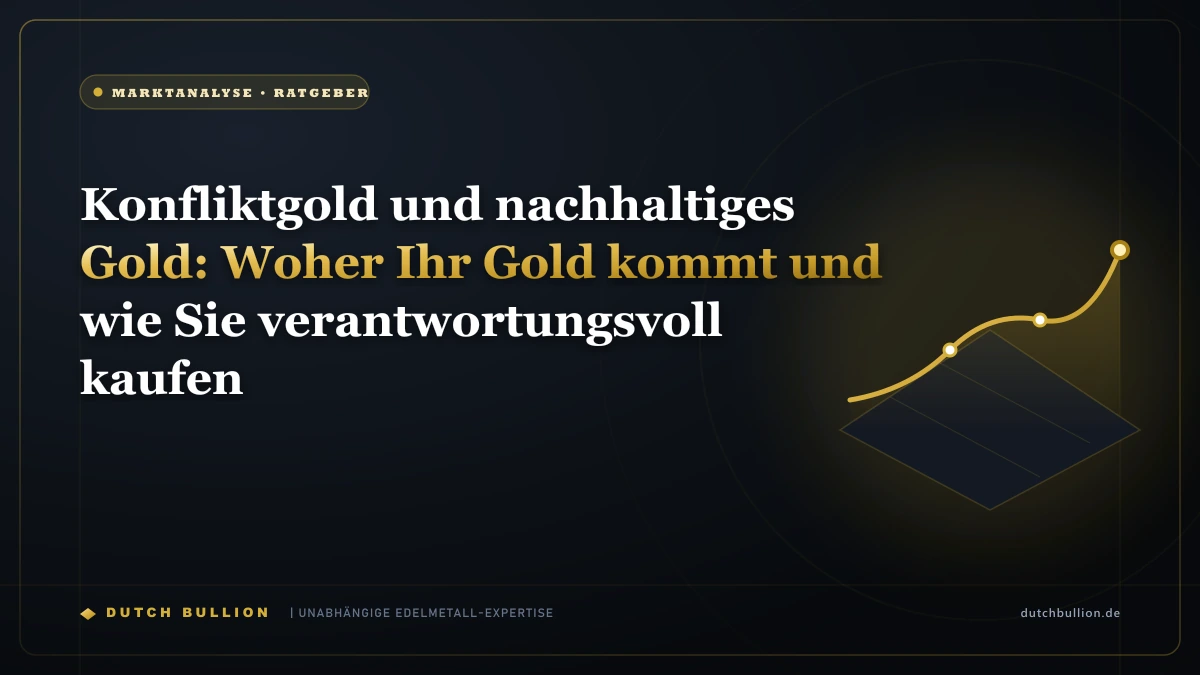 Konfliktgold und nachhaltiges Gold: Woher Ihr Gold kommt und wie Sie verantwortungsvoll kaufen