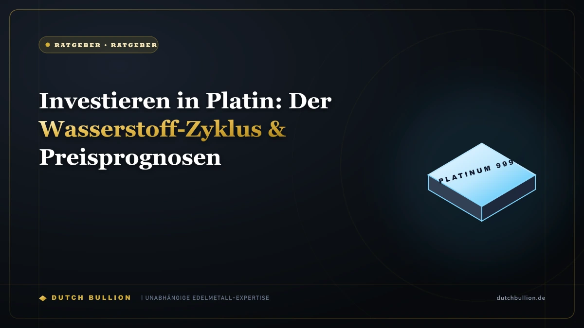 Investieren in Platin: Der Wasserstoff-Zyklus & Preisprognosen
