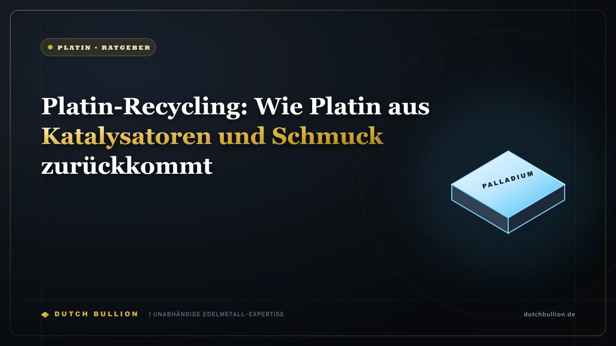 Platin-Recycling: Wie Platin aus Katalysatoren und Schmuck zurückkommt