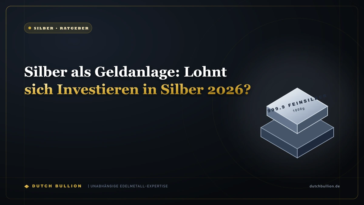 Silber als Geldanlage: Lohnt sich Investieren in Silber 2026?