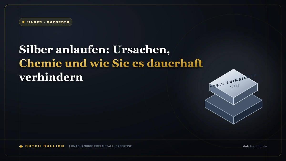 Silber anlaufen: Ursachen, Chemie und wie Sie es dauerhaft verhindern