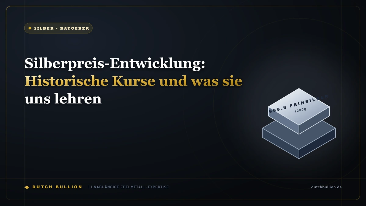 Silberpreis-Entwicklung: Historische Kurse und was sie uns lehren