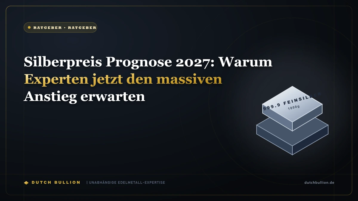Silberpreis Prognose 2027: Warum Experten jetzt den massiven Anstieg erwarten
