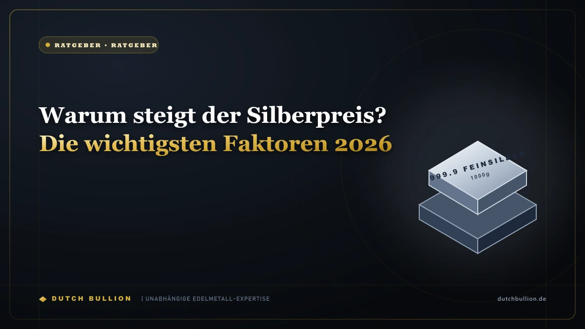 Warum steigt der Silberpreis? Die wichtigsten Faktoren 2026