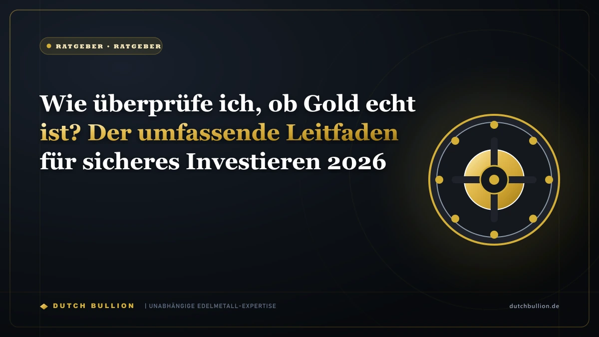 Wie überprüfe ich, ob Gold echt ist? Der umfassende Leitfaden für sicheres Investieren 2026