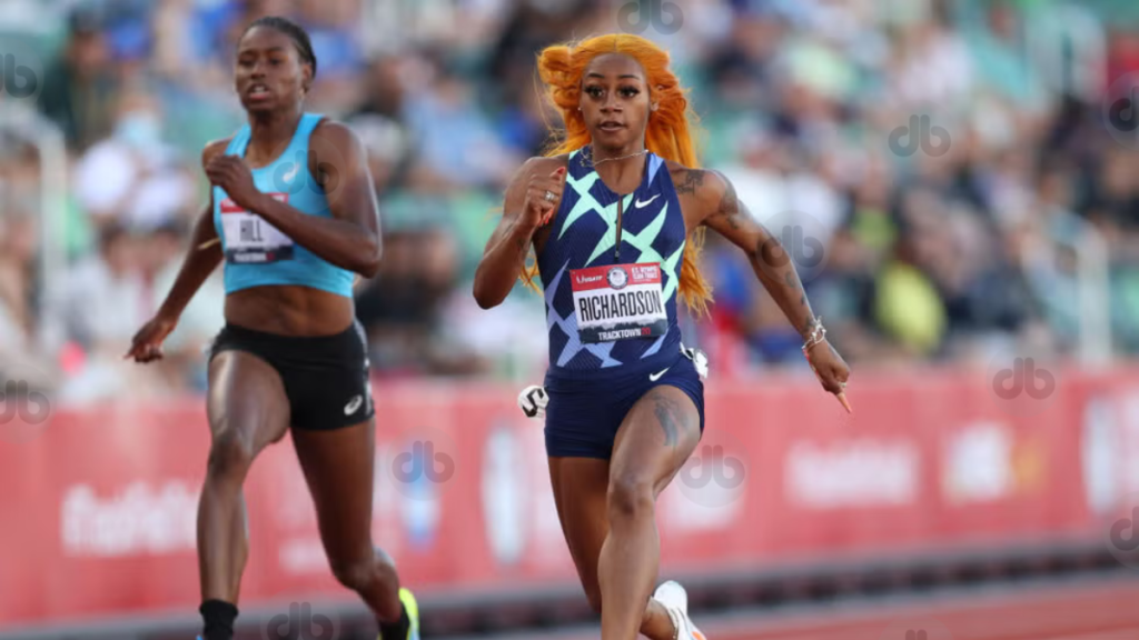 Sha'Carri Richardson wurde später wegen ihres Marihuanakonsums aus dem Olympiateam der USA für 2020 disqualifiziert.