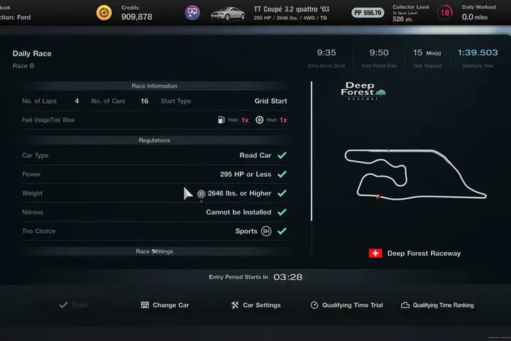 gran turismo 7 daily race b