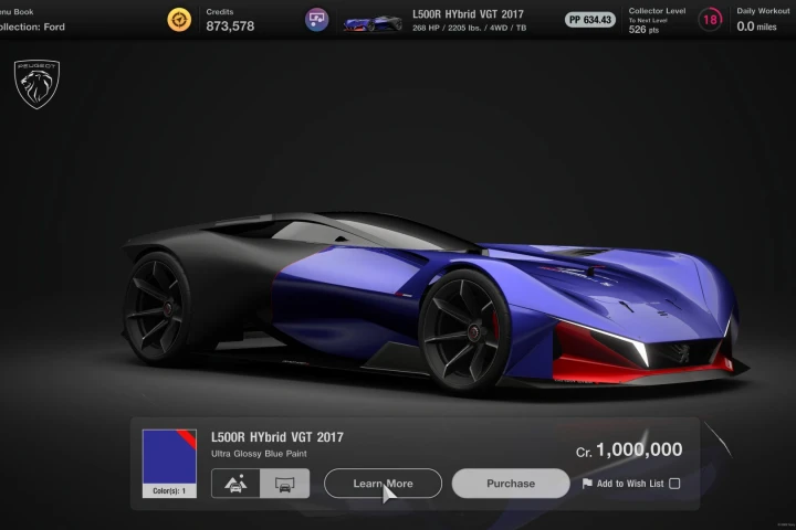 Der Nissan L500 Hybrid aus Gran Turismo 7.