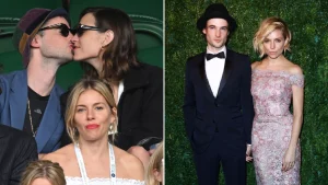 Tom Sturridge kisses Alexa Chung