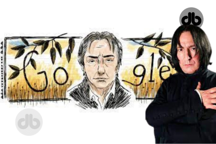 Alan Rickman doodle