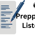 Prepper Liste