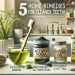 5 Hausmittel für sauberere Zähne
