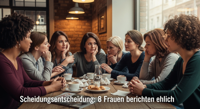 8 Frauen teilen Scheidungsentscheidungen