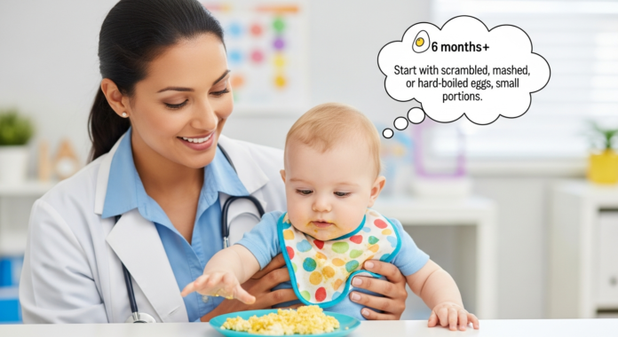 Ab wann dürfen Babys Eier essen Expertenrat vom Kinderarzt