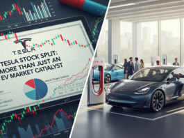 Tesla-Aktiensplit: Mehr als nur ein Katalysator für den Elektrofahrzeug-Markt Aktiensplit von Tesla