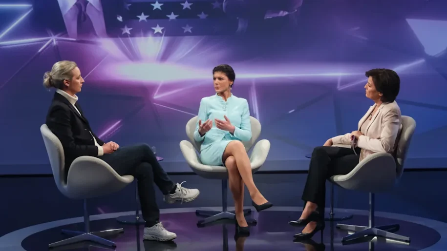 Alice Weidel und Sahra Wagenknecht im Talk mit Sandra Maischberger