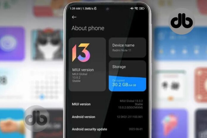 Android 12 Update für Redmi Note 11