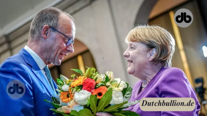 Angela Merkel und Friedrich Merz
