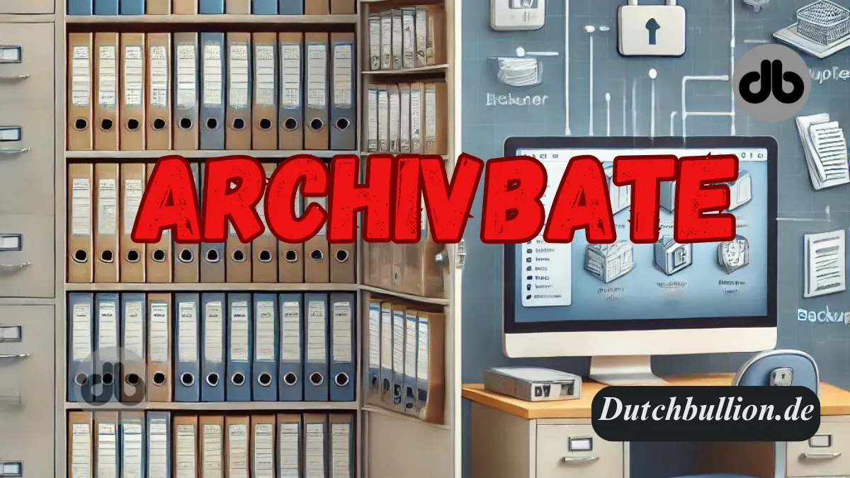 Archivbate effektiv verwalten: So gelingt die optimale Archivierung von Dokumenten