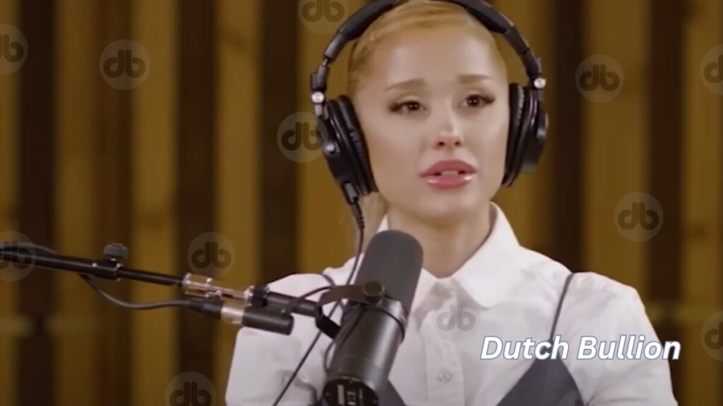 Ariana Grande Änderung der Stimme während eines Interviews