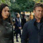 Aurora Perrineau (Frankie) und Luke Hemsworth (Stubbs).