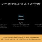 Bemerkenswerte-SSH-Software