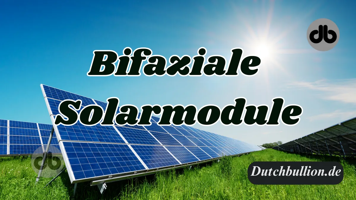 Bifaziale Solarmodule