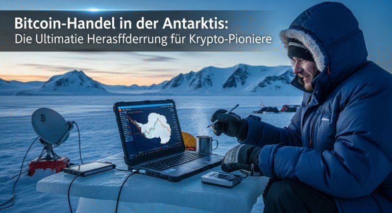 Bitcoin-Handel in der Antarktis