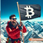 Bitcoin-Investor plant, die BTC-Flagge auf dem Mount Everest zu hissen