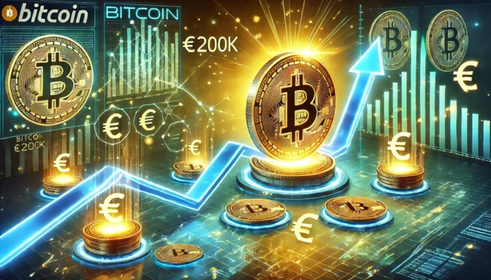 Bitcoin auf dem Weg zu 200K €