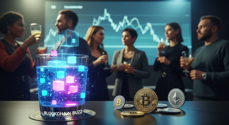 Blockchain- und Krypto-Happy Hour“