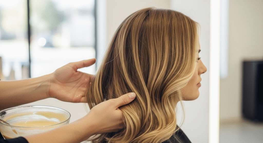 Blondierwäsche